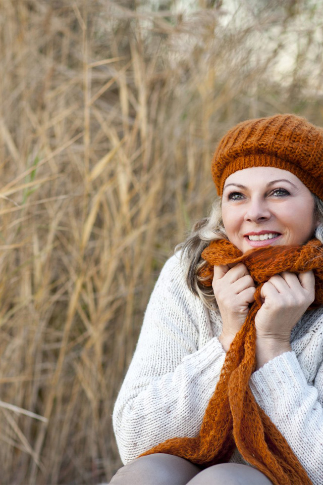 mulher na menopausa